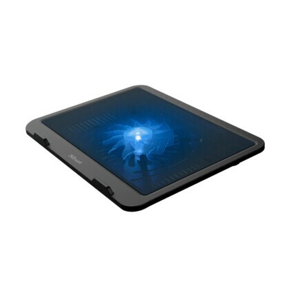 Suporte para Notebook Trust Ziva, com 1 Fan, Led Azul, até 16 polegadas