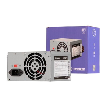 Fonte 200W Fortrek, ATX, 24P, Bivolt Manual, Prata, sem Cabo, PWS-2003