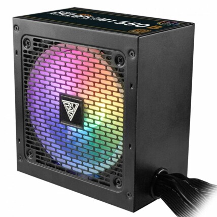 Fonte 550W Gamdias Cyclops M1 RGB, ATX, 80 Plus Bronze, Cybenetics, Teclab, PFC Ativo, M1-550B RGB