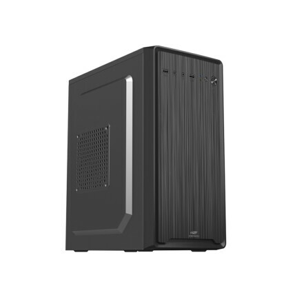 Gabinete C3Tech, Preto, Mini Tower, Micro ATX, com Fonte 200W, MT-33BK