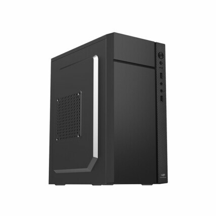 Gabinete C3Tech, Preto, Mini Tower, Micro ATX, com Fonte 200W, MT-34BK