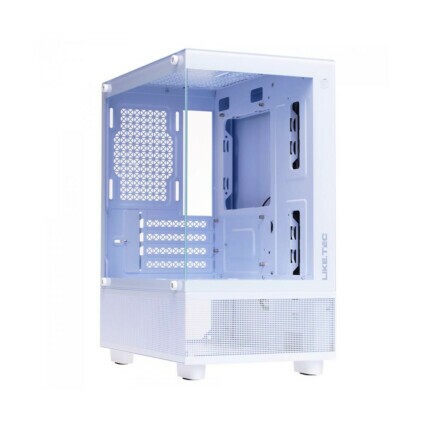 Gabinete Gamer Liketec Opera Snow, Mid Tower, Lateral e Frente em Vidro Temperado, Branco, Sem Fonte, Sem Fan, 2085