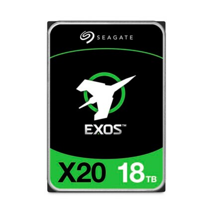HD 18tb Seagate Exos X18 Enterprise, Sata III, 7200RPM, 256mb Cache, ST18000NM000J