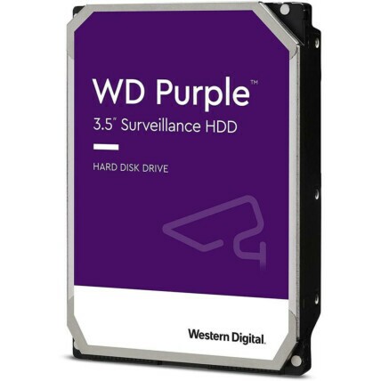HD 1tb Western Digital Purple Surveillance, Sata III, 64mb Cache, 5400rpm, WD11PURZ