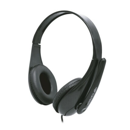 Headset com microfone C3 Tech, com Conexão USB, Preto, PH-340BK