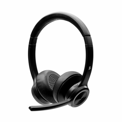 Headset sem Fio de Escritório 5+,  Conexão Bluetooth, Preto, HS-203