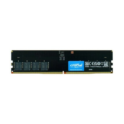 Memória RAM 16gb DDR5 Crucial, 4800mhz, CL40, CB16GU4800