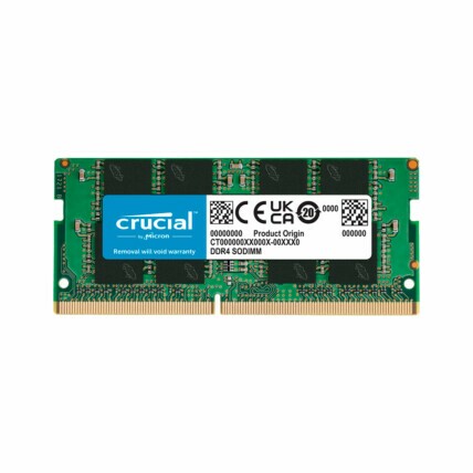 Memória RAM Notebook 8gb DDR4 Crucial, 3200Mhz, CL22, CT8G4SFRA32A