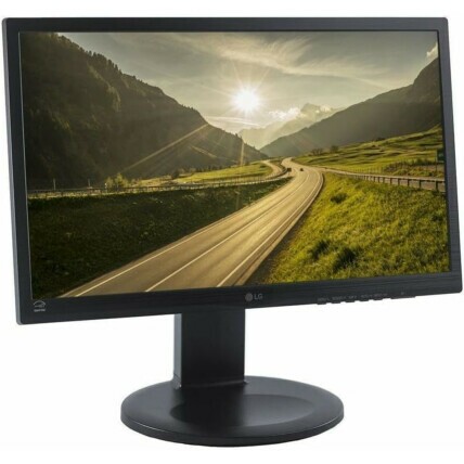 Monitor LG, 21.5” Polegadas, Painel IPS, com Conexão HDMI e DP, Pivoltante, 22BN550Y