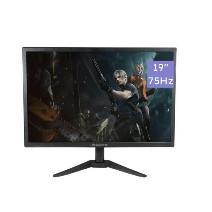 Monitor SOYO, 19" Polegadas, Widescreen 1440x900, com Conexão HDMI e VGA, SM190