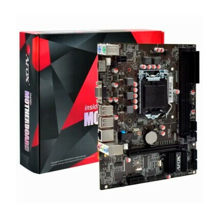 Placa mãe Afox, DDR3, Chipset H55, Socket Intel LGA 1156, mATX, H55-MA5 OEM