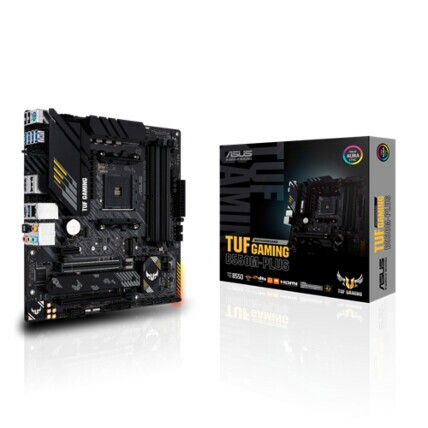 Placa mãe Asus, DDR4, Socket AMD AM4, Micro ATX, TUF Gaming B550M-Plus