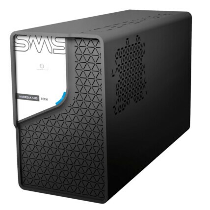 Nobreak Senoidal 1400VA SMS Tech, 8 Tomadas, Entrada Bivolt, Saída 115V, 29305