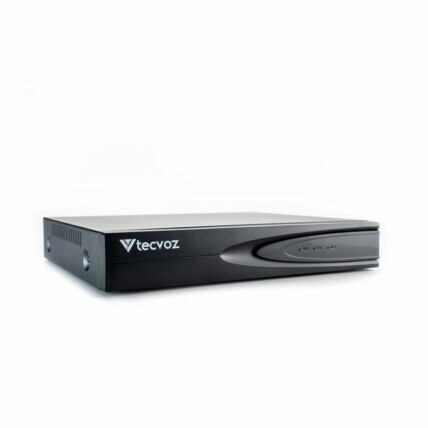 NVR Tecvoz, Gravador Digital de Video, 4 Canais IP, NVD U5004POE