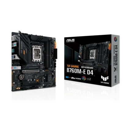 Placa mãe Asus, DDR4, Chipset B760M, Socket Intel LGA 1700, mATX, TUF Gaming B760M-E D4