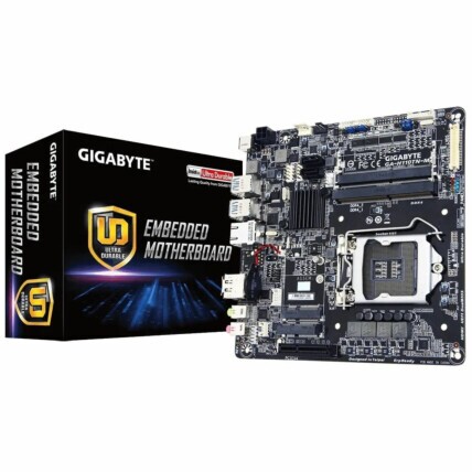 Placa mãe Gigabyte, DDR4, Chipset H110, Socket Intel LGA1151, Mini ITX, GA-H110TN-M