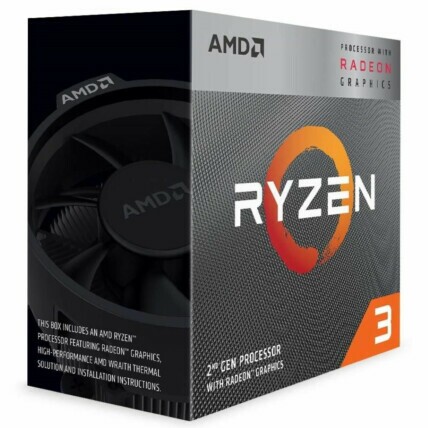 Processador AMD Ryzen 3 3200G, 3.6GHz (4.0GHz Turbo), Cache 4MB , AM4, YD3200C5FHBOX