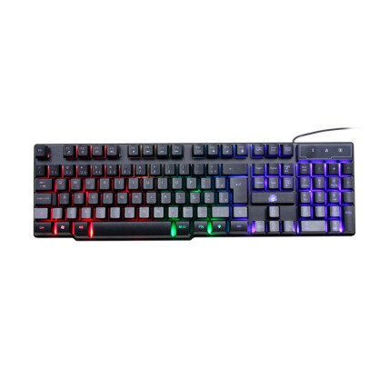 Teclado Gamer 5+ Start, RGB, ABNT2, com Conexão USB, 015-0085