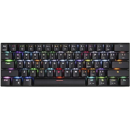Teclado Mecanico Gamer Motospeed CK62, RGB, Switch Red Bluetooth