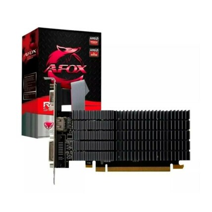 Placa de Vídeo Afox Radeon R5 220, 2GB DDR3, Low Profile, AFR5220-2048D3L5-V2