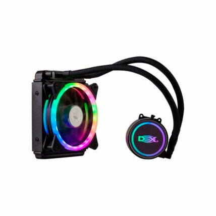Water Cooler 120mm Dex RGB Ice, Preto, RGB, suporte a Intel e AMD, DX-121A
